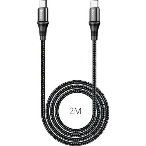 USB-TYPE C CABLE  ΣΕ TYPE C X50 100W 5.0A/20V BLACK 2m ΓΙΑ LAPTOP